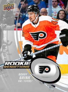 2022-23 UD Trilogy - Bobby Brink - Rookie Renditions #RR-11