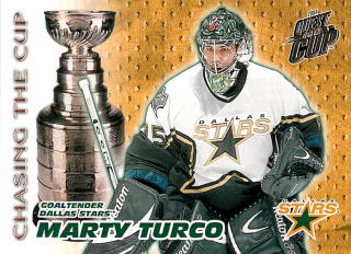 2003-04 Pacific Quest for the Cup - Marty Turco - Chasing The Cup #6
