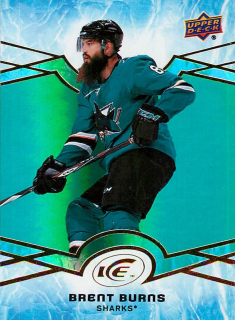 2018-19 UD Ice - Brent Burns - Green #17
