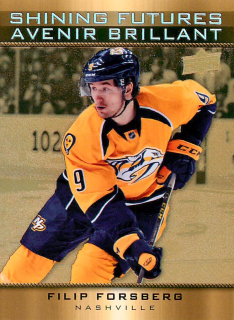 2015-16 UD Tim Hortons Collector's Series - Filip Forsberg - Shining Futures #SF-8