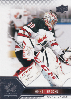 2022 UD Team Canada Juniors - Brett Brochu #40