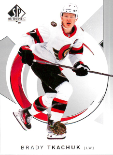 2024-25 UD SP Authentic - Brady Tkachuk #21