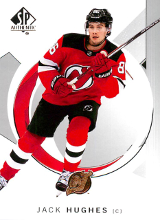2024-25 UD SP Authentic - Jack Hughes #13