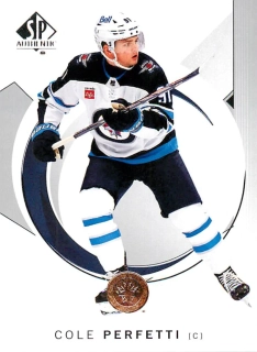 2024-25 UD SP Authentic - Cole Perfetti #73