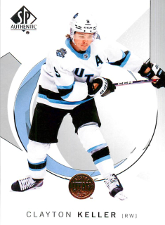 2024-25 UD SP Authentic - Clayton Keller #87