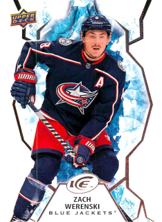 2021-22 UD Ice - Zach Werenski #25