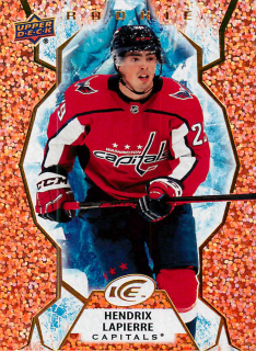 2021-22 UD Ice - Hendrix Lapierre - Rookie Orange #121