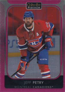 2021-22 UD O-Pee-Chee Platinum - Jeff Petry - Matte Pink #53