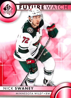 2023-24 UD SP Authentic - Nick Swaney - Future Watch Limited Red #136
