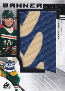 2022-23 UD SP Game Used - Kevin Fiala - Winter Classic Banner Year #BYWC-RP