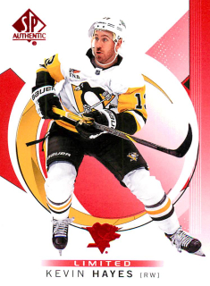 2024-25 UD SP Authentic - Kevin Hayes - Limited Red #68