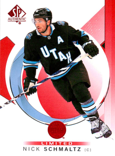 2024-25 UD SP Authentic - Nick Schmaltz - Limited Red #65