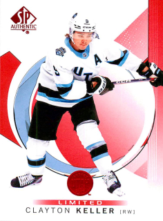 2024-25 UD SP Authentic - Clayton Keller - Limited Red #87