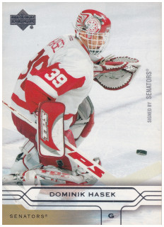 2004-05 UD Series 1 - Dominik Hašek #125