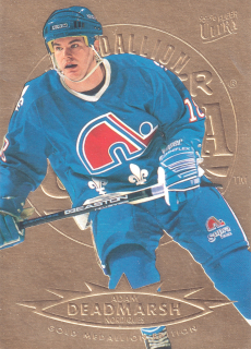 1995-96 Fleer Ultra - Adam Deadmarsh - Gold Medallion #130
