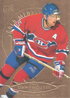 1995-96 Fleer Ultra - Vincent Damphousse - Gold Medallion #80