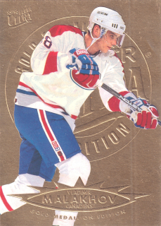 1995-96 Fleer Ultra - Vladimir Malakhov - Gold Medallion #81