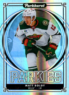 2023-24 UD Parkhurst - Matt Boldy - Parkies #P-28
