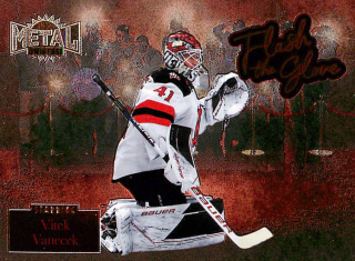 2022-23 UD Skybox Metal Universe - Vítek Vaněček - Flash The Glove #FL-32
