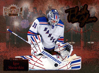 2022-23 UD Skybox Metal Universe - Igor Shesterkin - Flash The Glove #FL-2