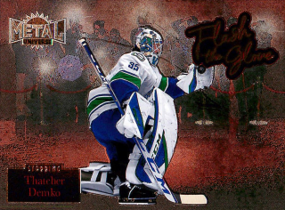 2022-23 UD Skybox Metal Universe - Thatcher Demko - Flash The Glove #FL-15