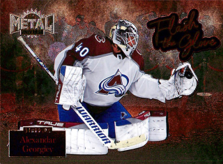 2022-23 UD Skybox Metal Universe - Alexandar Georgiev - Flash The Glove #FL-14