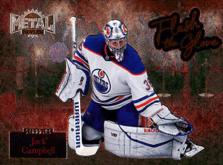 2022-23 UD Skybox Metal Universe - Jack Campbell - Flash The Glove #FL-10