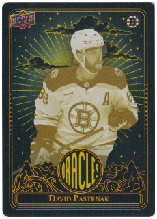 2024-25 UD Extended Series - David Pastrňák - Oracles #O-35