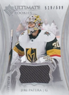 2023-24 UD Ultimate Collection - Jiří Patera - Ultimate Rookies Jersey /599 #160
