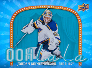 2024-25 UD Series 2 - Jordan Binnington - Ooh La La #OLL-17