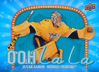 2024-25 UD Series 2 - Juuse Saros - Ooh La La #OLL-19