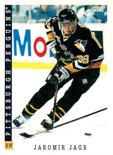1993-94 Score - Jaromír Jágr (French) #50 