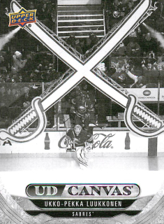 2024-25 UD Series 2 - Ukko-Pekka Luukkonen - Canvas Black & White #C209