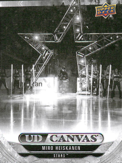 2024-25 UD Series 2 - Miro Heiskanen - Canvas Black & White #C178