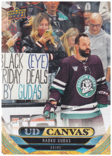 2024-25 UD Series 2 - Radko Gudas - Canvas #C205