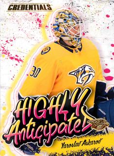 2023-24 UD Credentials - Yaroslav Askarov - Highly Anticipated #HA-46