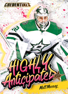 2023-24 UD Credentials - Matt Murray - Highly Anticipated #HA-19