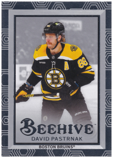2024-25 UD Extended Series - David Pastrňák - Beehive #BH-28