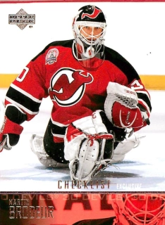 2003-04 UD Series 1 - Martin Brodeur - Checklist #200