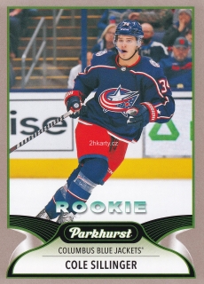 2021-22 UD Parkhurst - Cole Sillinger - Bronze Border Rookie