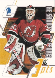 2003-04 ITG BaP Memorabilia - Martin Brodeur - He Shoots He Scores (Redemption)
