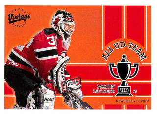 2000-01 UD Vintage - Martin Brodeur - All UD-Team #UD2