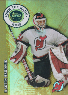 2003-04 Topps - Martin Brodeur - Own The Game #OTG11