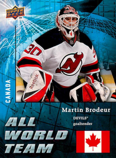2009-10 UD Series 1 - Martin Brodeur - All World Team #AW2