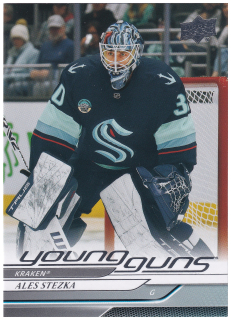2024-25 UD Extended Series - Aleš Stezka - Young Guns #725