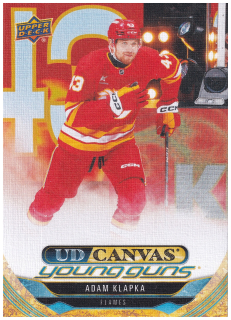 2024-25 UD Series 2 - Adam Klapka - Young Guns Canvas #C221