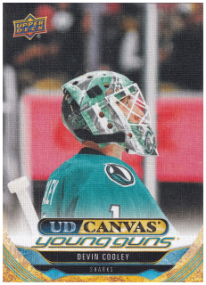 2024-25 UD Series 2 - Devin Cooley - Young Guns Canvas #C231