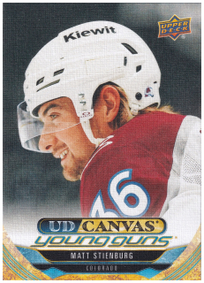 2024-25 UD Series 2 - Matt Stienburg - Young Guns Canvas #C237