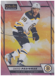 2023-24 UD O-Pee-Chee Platinum - David Pastrňák - Sunset #157