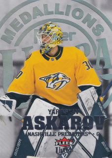 2023-24 UD Fleer Ultra - Yaroslav Askarov - Medallions #M-39